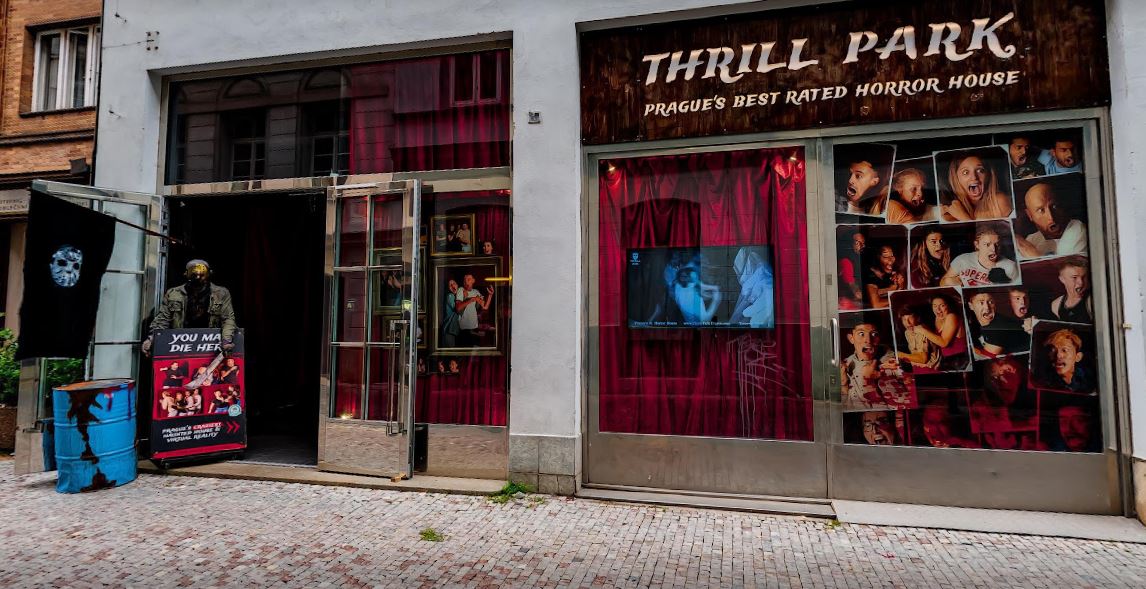 Vchod do Thrill Park Prague